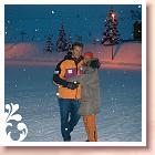 008. Me & Audrey in Avoriaz